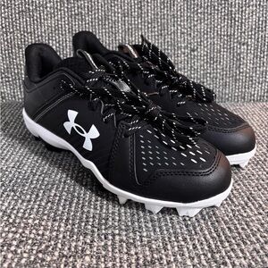 Under Armour Leadoff Low RM Baseball Cleats Men’s 6.5 Black White
